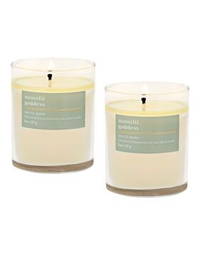 Bath & Body Works MOONLIT GODDESS Single-Wick Candle X 2